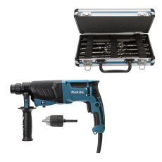 PERFO BURINEUR HR2630X7 + COFFRET OUTILS MAKITA