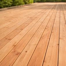 LAME TERRASSE DOUGLAS 27X145MM 4,00M (FACE VISIBLE STRIÉE, CONTREFACE LISSE)