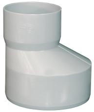 RÉDUCTION PVC EXCENTRÉE D. 125/100MM FP