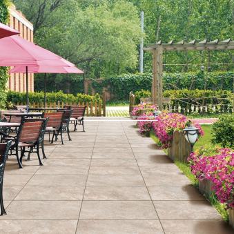 CARRELAGE ALMOND 20MM RECTIFIÉ 90X90CM. TUS DOLOMIA STONE FP2. RÉF : AF90DS.AL