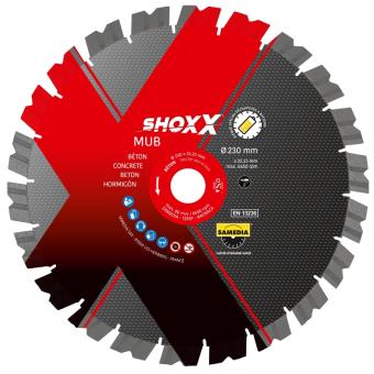 DISQUE DIAMANT SHOXX MUB D.230MM