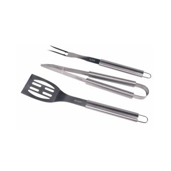 SET 3 USTENSILE CUISSON INOX PR BARBECUE IRONSIDE