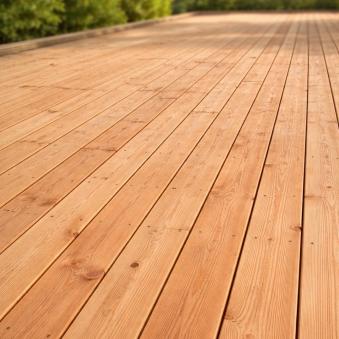 LAME TERRASSE DOUGLAS 27X145MM 4,00M (FACE VISIBLE STRIÉE, CONTREFACE LISSE)