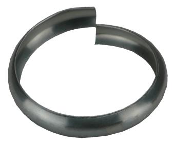 BAGUE SIMPLE ZINC NATUREL DIAM 80 AB