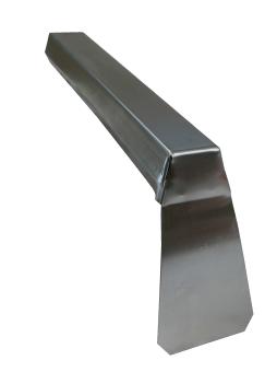 COUVRE JOINT DE PIED ZINC NATUREL 0,65 DEV 100 POUR TASSEAU