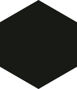 CARRELAGE HEXAGON BLACK 17,5X20,2CM. APE HOME. RÉF : A021437