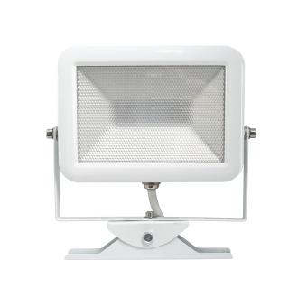 PROJECTEUR LED 20W EXTRA PLAT BLANC.