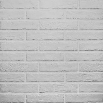 CARRELAGE WHITE BRICK 6X25CM. RON TRIBECA. RÉF : J85888