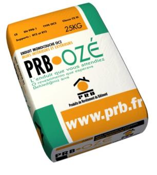 ENDUIT PRB OZE 25KG AUTRES COLORIS (ENDUIT MONOCOUCHE OC2)