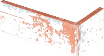 FAIENCE ANGLE BRIQUETTE BLC 6,1X24,2CM. BAT. RÉF : PLBL02