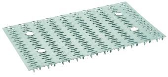 GRILLE DE RECHANGE GRATTON 25X15CM DENTS 8MM -  480 POINTES - PRÉPERCÉE