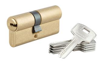 CYLINDRE TIGER 6 30X40 LAITON 5 CLES