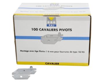 CAVALIER PIVOT POUR FOURRURE 17-47 PAI (BOÎTE DE 100 UN.)