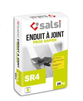 ENDUIT À JOINT SALSI SR4 25KG (PRISE RAPIDE 4 HEURES)