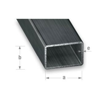 TUBE RECTANGLE ACIER 35X20X1,5MM - 2,50M