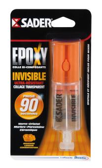 COLLE SADER EPOXY INVISIBLE 25ML