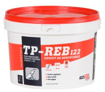 ENDUIT REBOUCHAGE PATE 5KG TP-REB122 TOUPRET