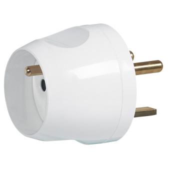 ADAPTATEUR 2 P + T PR 1 FICH SUR P 20A
