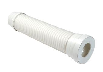 PIPE WC SOUPLE PVC BLANC 570MM D.100/93 REF : 1REAFLEX