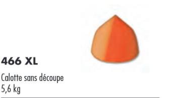 CALOTTE SANS DECOUPE BRUN