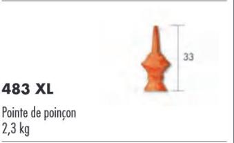 POINTE DE POINCON BRUN