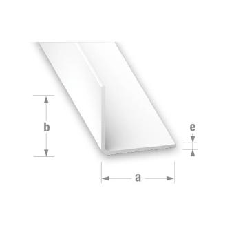 Cornière de protection PVC 2,60 m - Blanc