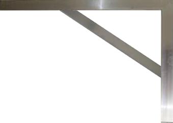 EQUERRE ALU 100X150CM