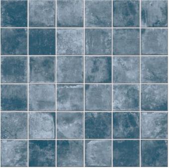 DÉCOR MOSAICO 5X5 BLUE 30X30CM. NOV MATERIA. RÉF : MAT225K
