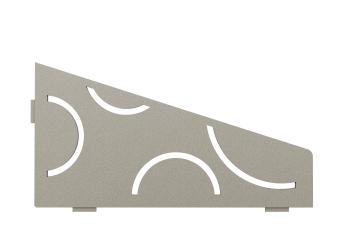 TABLETTE CURVE GRIS PIERRE 154X295MM SHELF-E-S3-TSSG. RÉF : SES3D6TSSG