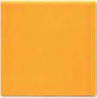 FAIENCE UNI JAUNE ARTISANAL 10X10CM. DIF DOREMAIL. RÉF : DOU1010C03