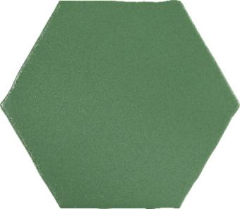 CARRELAGE HEXAGON VERDE 17X15CM. CEV MARRAKECH. RÉF : 15X15HEMAVER