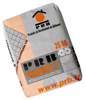 MORTIER FIBRÉ PRB FONDISOL F 25KG BLANC (POUR SOUS-ENDUIT EXTÉRIEUR THERMOLOOK)