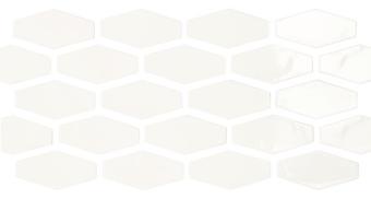 FAIENCE HEXTRA WHITE 10X20CM. CAR VINTAGE. RÉF : A035664