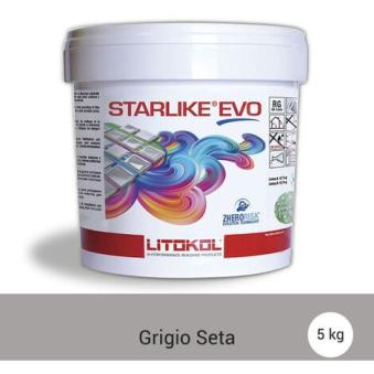 STARLIKE EVO EPOXY GRIGIO SETA 2,5KG LITOKOL 115