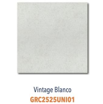 CARRELAGE VINTAGE BLANCO 25X25CM. DIF INSPIR. CIMENT. RÉF : GRC2525UNI01