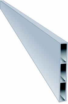 RÈGLE MAÇON ALU 2 VOILES 6,00M 100X18MM AVEC EMBOUTS