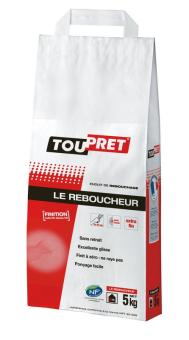 ENDUIT LE REBOUCHEUR - POUDRE 5 KG TOUPRET