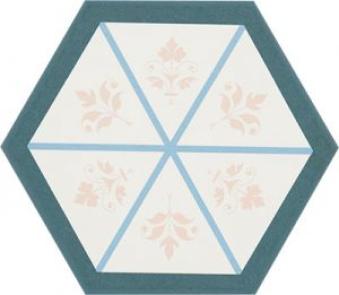 DECOR HEXAGONE DEC.1 16X14CM. CEV BOOM. RÉF : HEX14X16BOD1