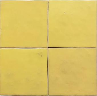 FAIENCE AMARILLO 10X10CM. CEV ZELIJ . RÉF : 10X10ZELAMA