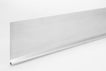 BANDE DE RIVE 0,65X166X2000MM ZINC NATUREL