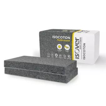 PANNEAU ISOLANT ISOCOTON ÉP. 100MM R=2,70 M2.KW - 1,20X0,60 M (6 PAN/COL)