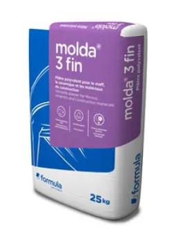 PLÂTRE DE MOULAGE MOLDA 3 FIN - 25KG