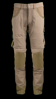 PANTALON ENDURANCE HAVANE T58 EJ 77CM (AVEC GENOUILLERES)